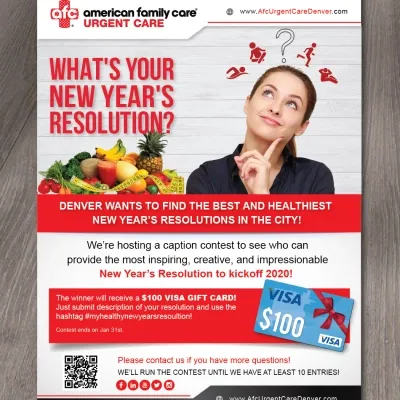 Find the best and healthiest new year's resolution in the city