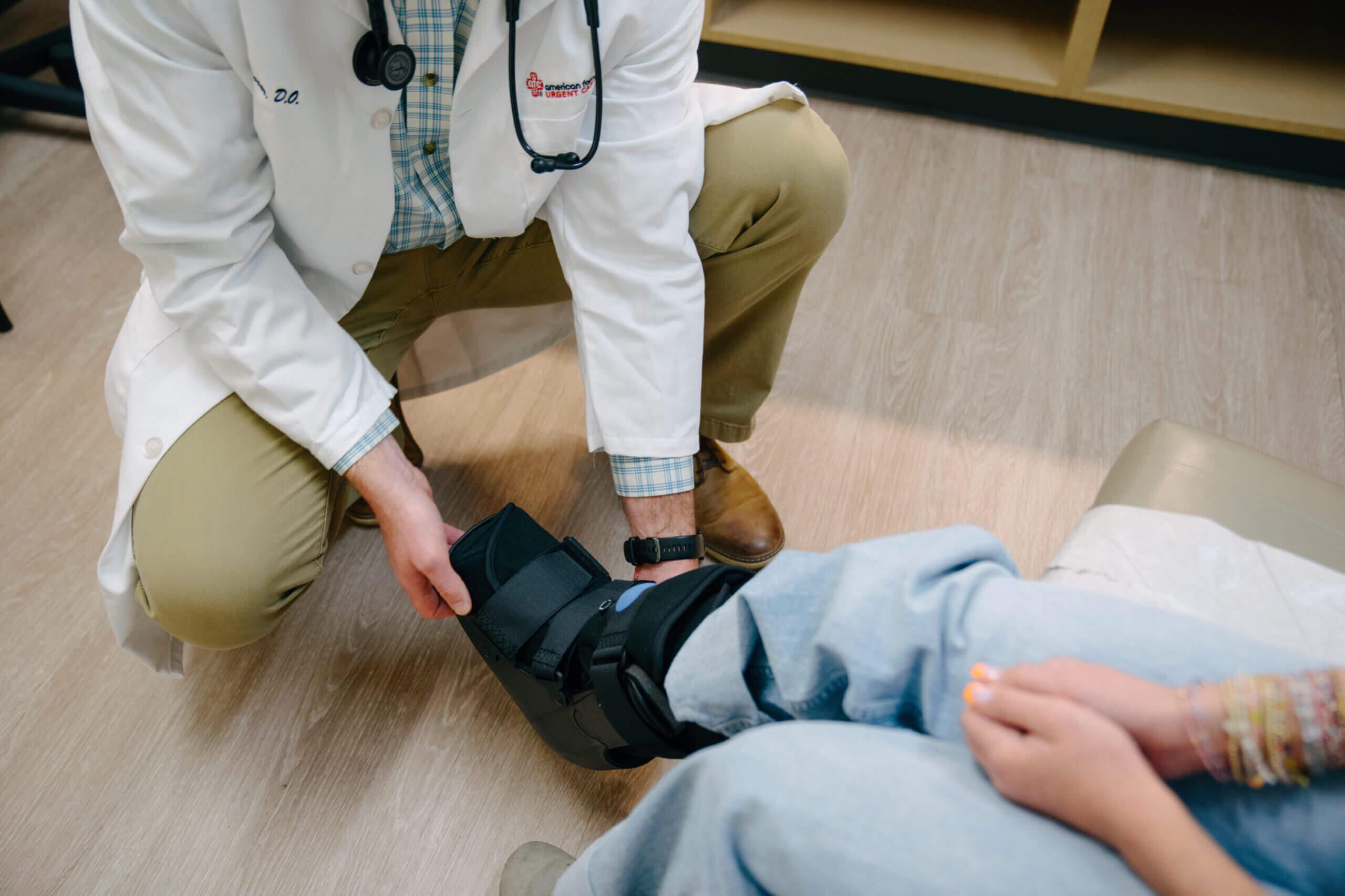 AFC Orthopedic Boot Application